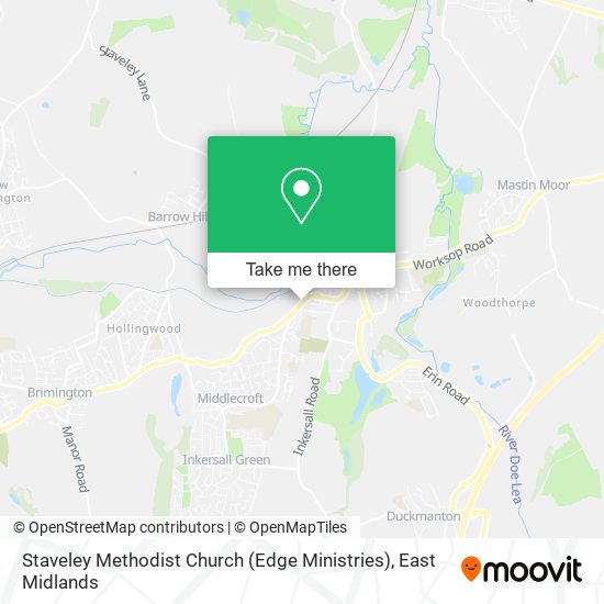 Staveley Methodist Church (Edge Ministries) map