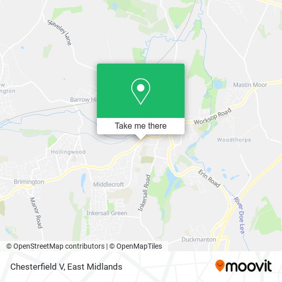 Chesterfield V map