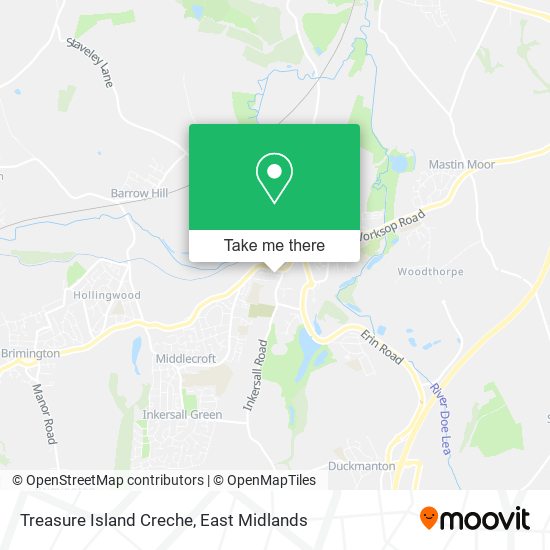 Treasure Island Creche map