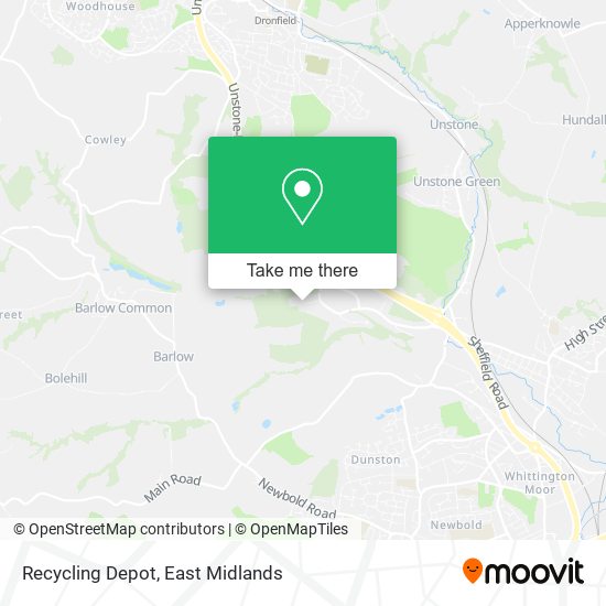 Recycling Depot map