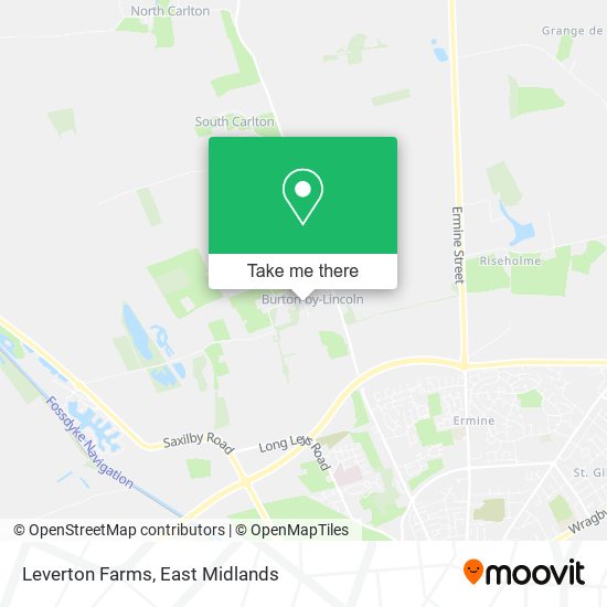 Leverton Farms map