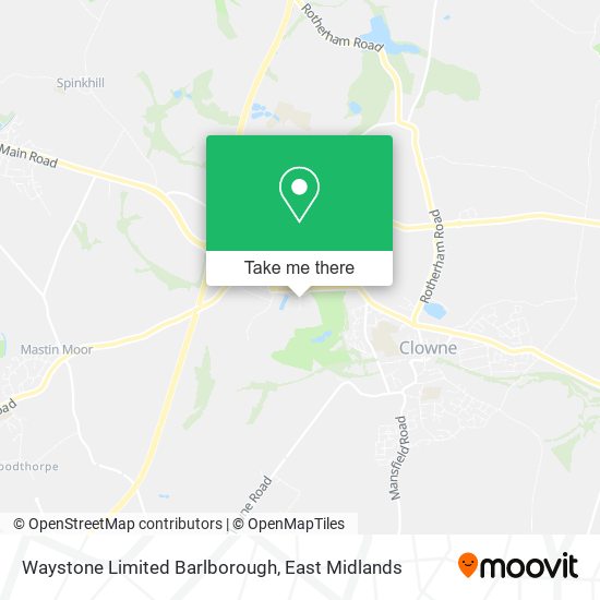 Waystone Limited Barlborough map