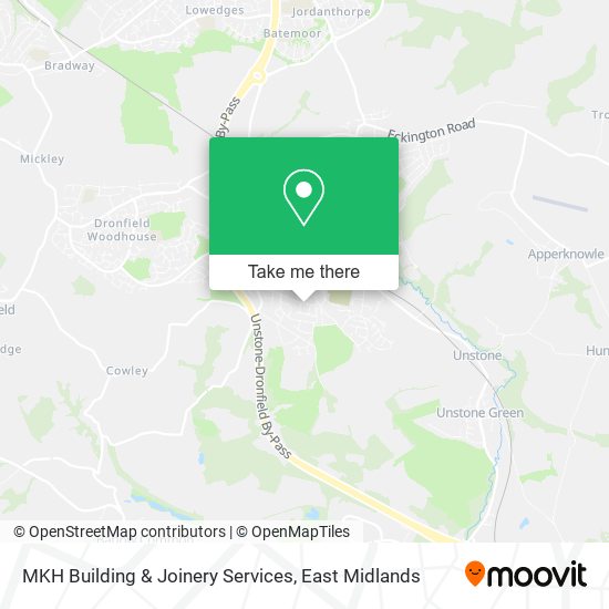 MKH Building & Joinery Services map