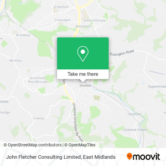 John Fletcher Consulting Limited map