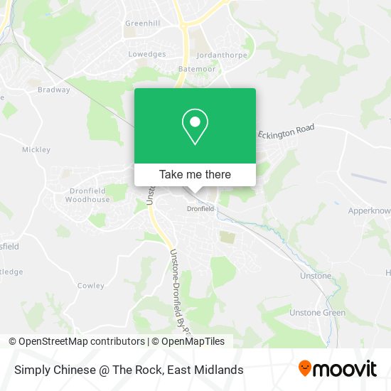 Simply Chinese @ The Rock map