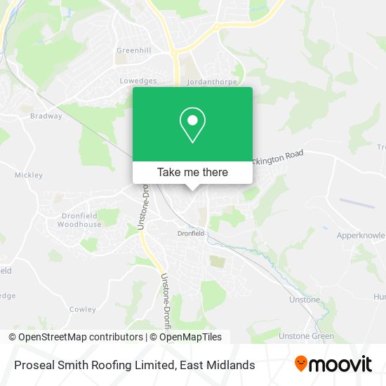 Proseal Smith Roofing Limited map