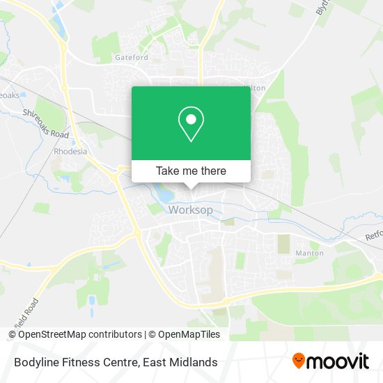 Bodyline Fitness Centre map