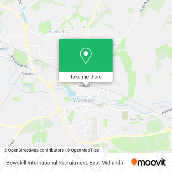 Bowskill International Recruitment map
