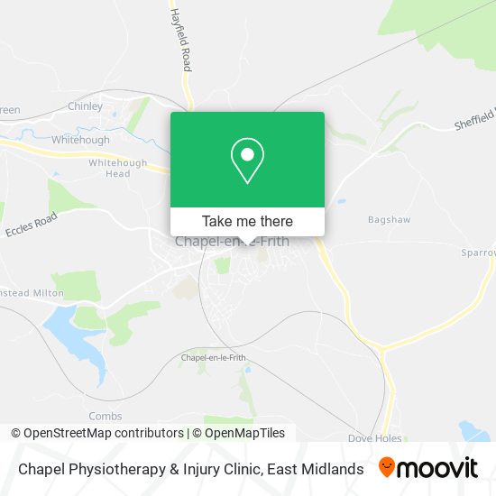 Chapel Physiotherapy & Injury Clinic map
