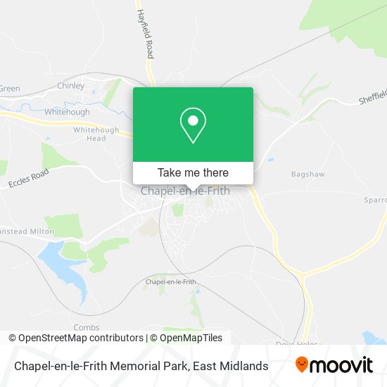 Chapel-en-le-Frith Memorial Park map