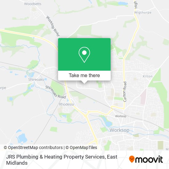 JRS Plumbing & Heating Property Services map