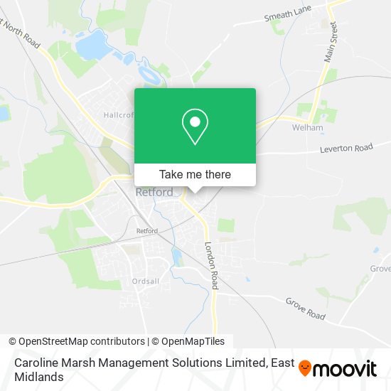 Caroline Marsh Management Solutions Limited map