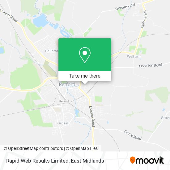 Rapid Web Results Limited map