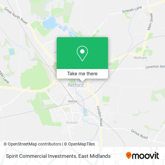 Spirit Commercial Investments map