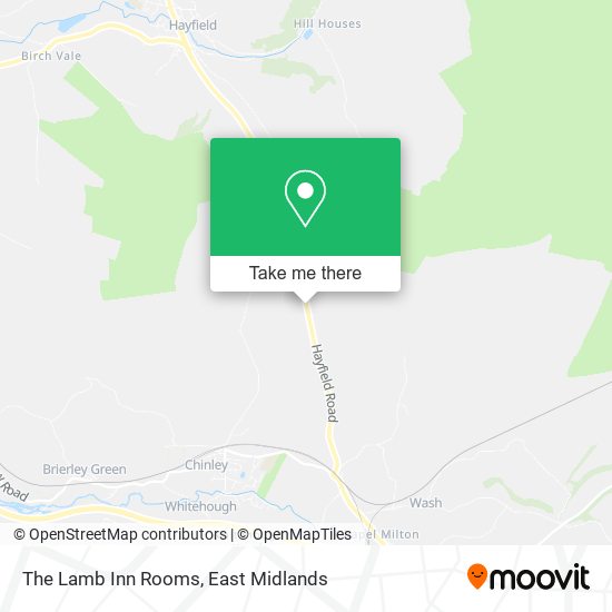 The Lamb Inn Rooms map