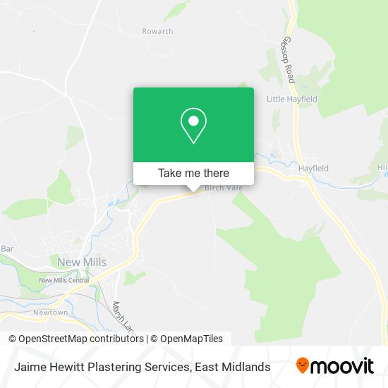 Jaime Hewitt Plastering Services map