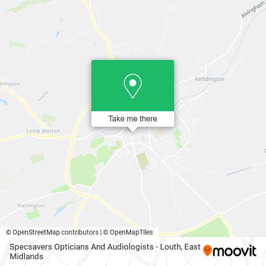 Specsavers Opticians And Audiologists - Louth map