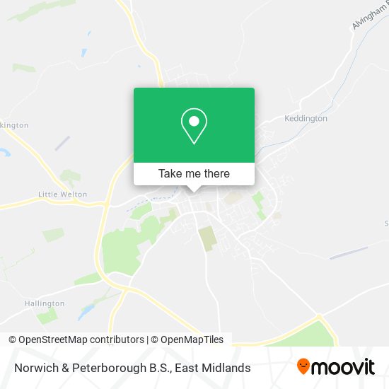 Norwich & Peterborough B.S. map