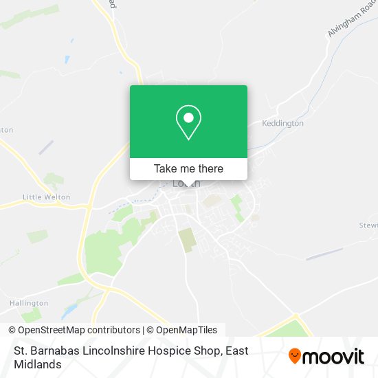 St. Barnabas Lincolnshire Hospice Shop map