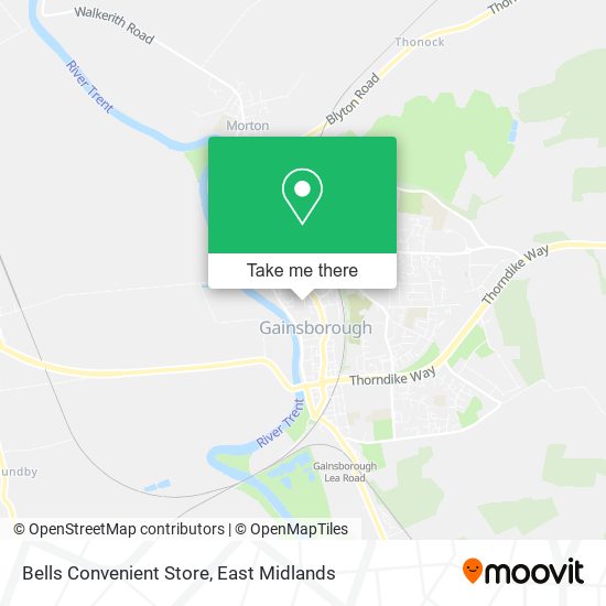 Bells Convenient Store map