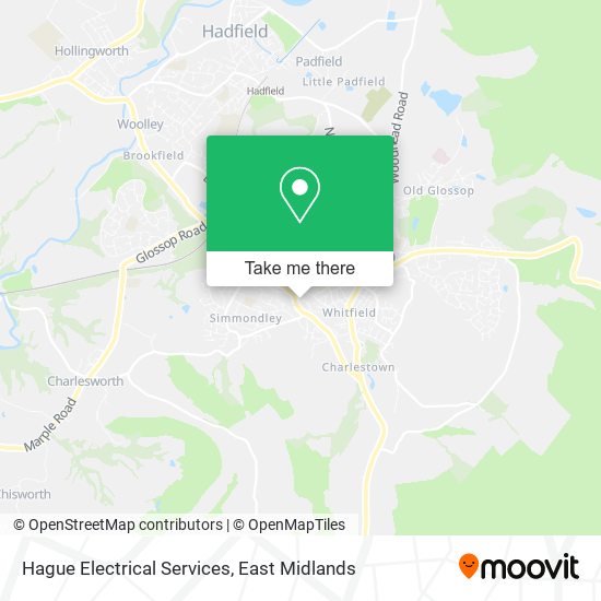Hague Electrical Services map