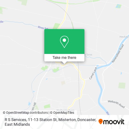 R S Services, 11-13 Station St, Misterton, Doncaster map