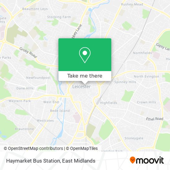 Haymarket Bus Station map