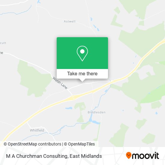 M A Churchman Consulting map