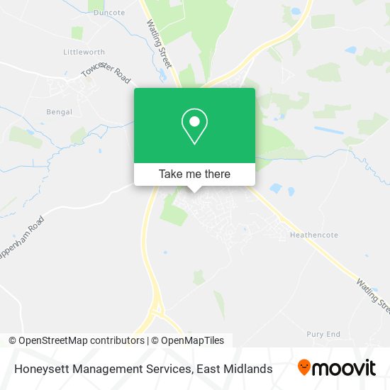 Honeysett Management Services map