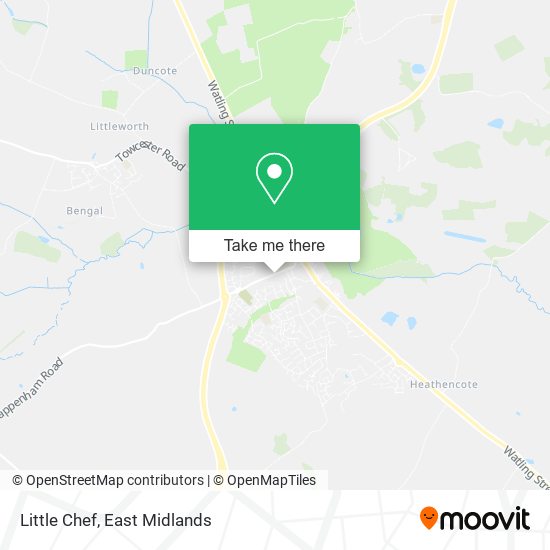 Little Chef map