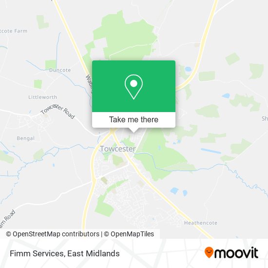 Fimm Services map
