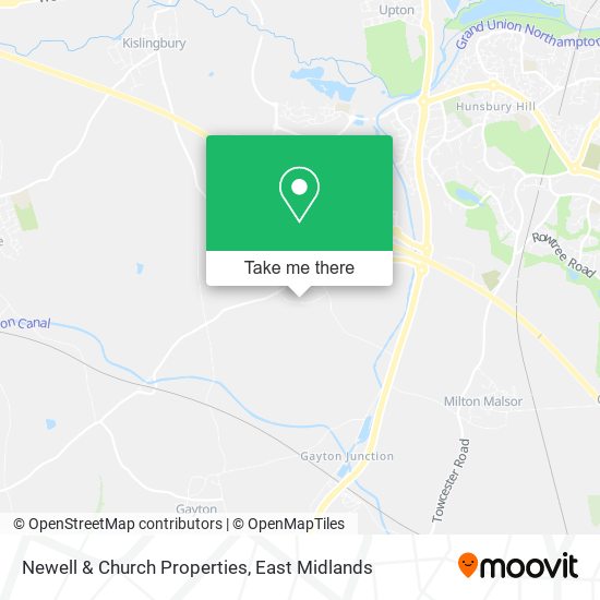 Newell & Church Properties map
