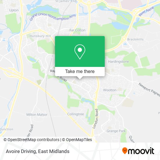 Avoire Driving map