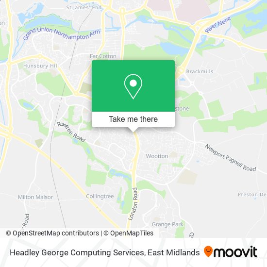 Headley George Computing Services map