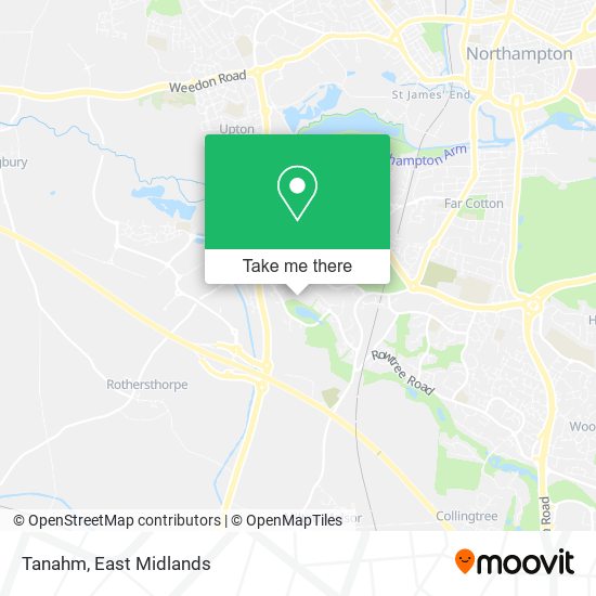 Tanahm map