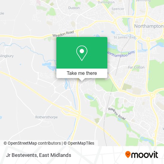 Jr Bestevents map