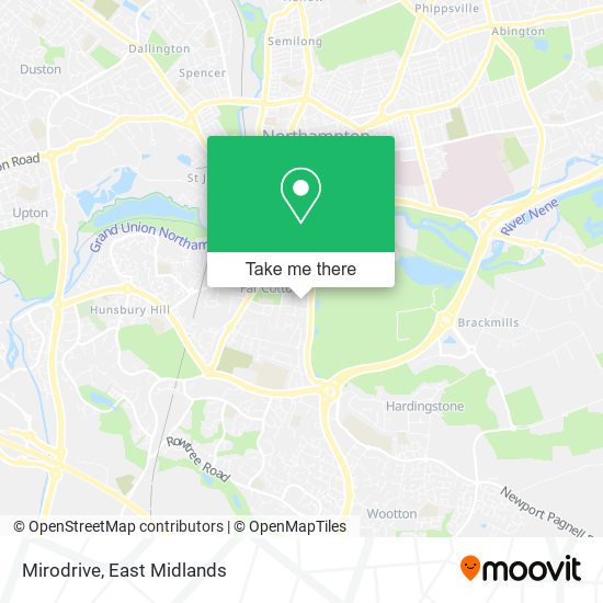Mirodrive map
