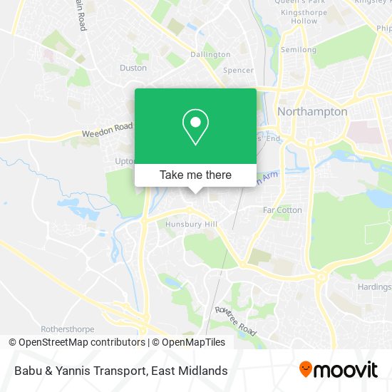 Babu & Yannis Transport map