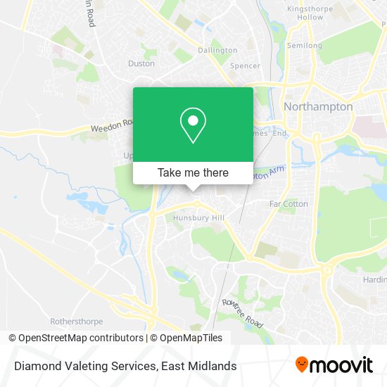 Diamond Valeting Services map