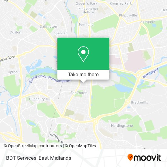 BDT Services map