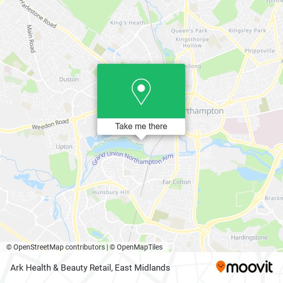 Ark Health & Beauty Retail map