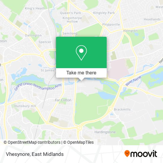 Vhesynore map