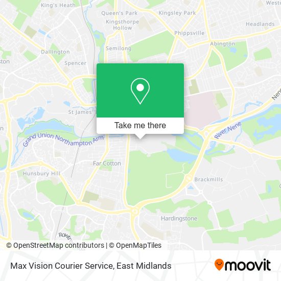 Max Vision Courier Service map