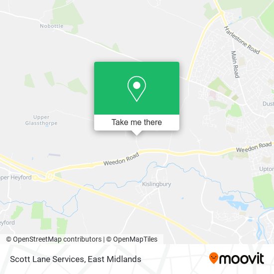 Scott Lane Services map