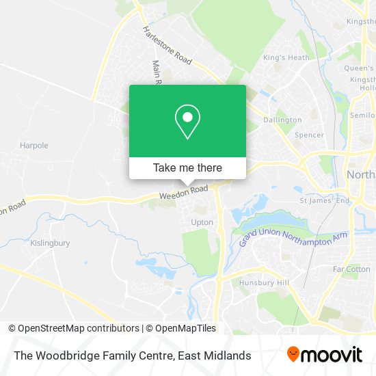 The Woodbridge Family Centre map
