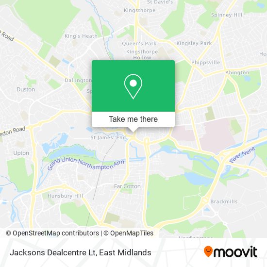 Jacksons Dealcentre Lt map