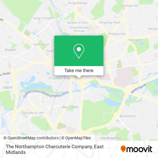 The Northampton Charcuterie Company map