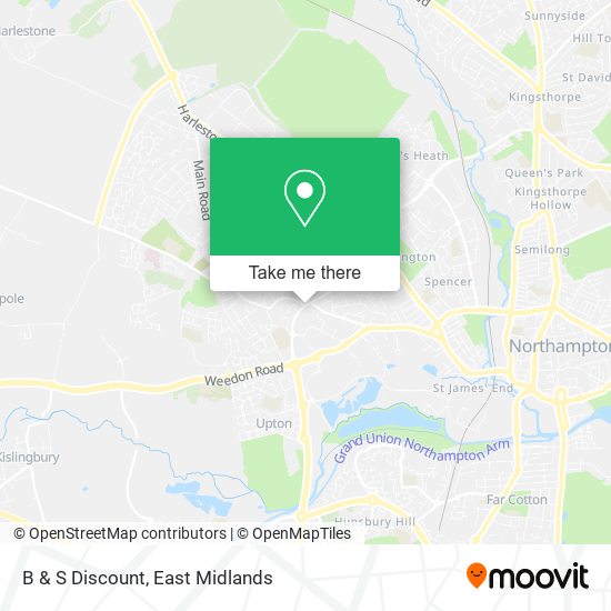 B & S Discount map