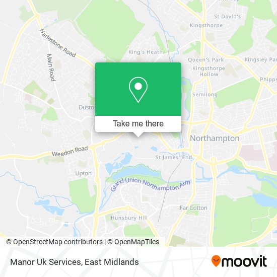Manor Uk Services map