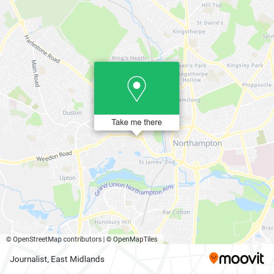 Journalist map